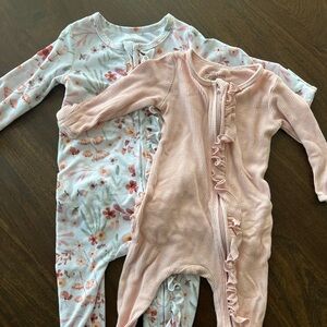 CADEN LANE | Bamboo Footie Sleepers size 3-6 months